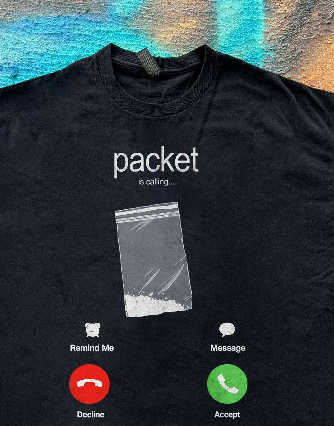 Packet Is Calling meme funny tee t-shirt