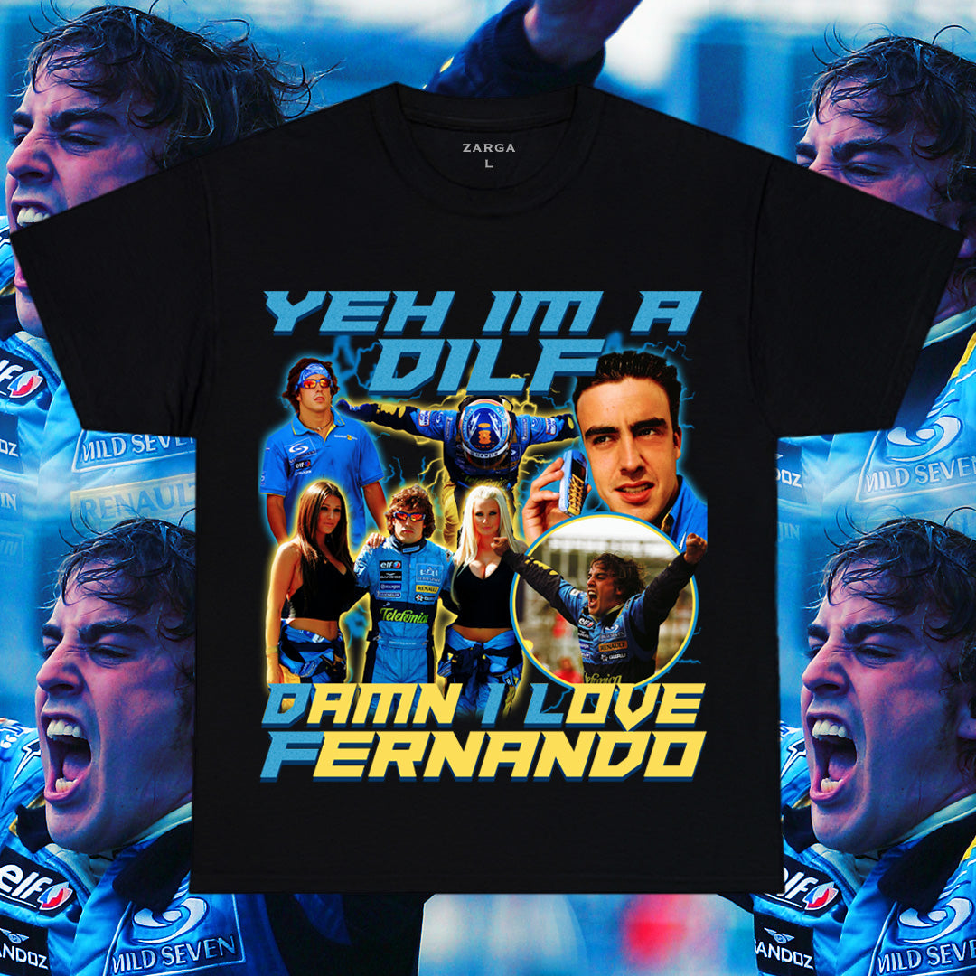 Fernando Alonso DILF Meme Tee