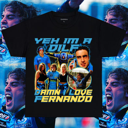 Fernando Alonso DILF Meme Tee