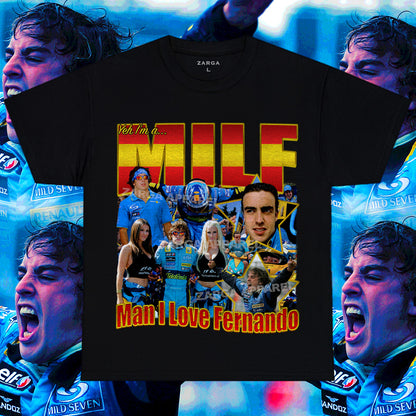 - *NEW* Fernando Alonso MILF Tee